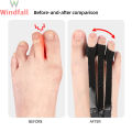 Windfall Toe Tractor Bigfoot Bone Overlapping Toe Separator Comfortable Adjustable Cone-toe Toe-bending Orthotics Toe Adjusting Foot Guard. 