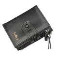 IELGY men's wallet korean style buckle retro wallet. 