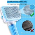 Self-Cleaner Pet Grooming Brush Dematting Brushes Pet Hair Shedding Dogs Cats Rabbit Horse Ergonomic Grip Handle Dog Hair Brush Hair Comb Fur Slicker Brush Fur Comb Cat Brush Cat Comb Dog Brush Dog Comb Deshedding Pet Grooming Long Fur Hair Shed. 