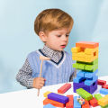 Jenga Stacking Blocks Wooden 54 PCS BIG Educational Building Blocks Jenga Tower Toys Gift. 