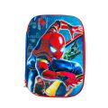 Pencil Case - Organize Your Stationery in Style - Comic - Captain America/ Iron Man /Spider Man/Pencil Case/School Pencil Case/3D Pencil Case/Multi-Compartment. 