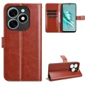 lthmy for Tecno Spark Go 2024 BG6 Case Wallet PU Leather Back Cover Stand Holder Flip Cover. 