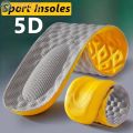 Insoles Breathable Damping Mesh Latex Memory Foam Massage Insole Sports Deodorant Running Shoe Inserts Pad Women Men Soft. 