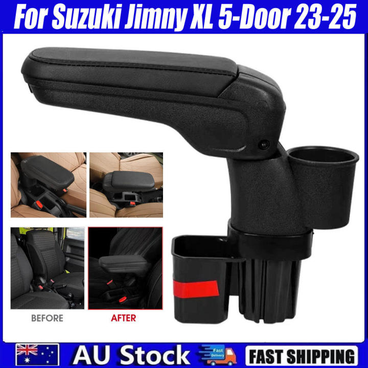 X-Car Central Armrest With Storage Box & Cup Holder – For Suzuki Jimny 3-Door (2018+)