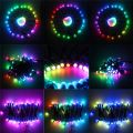 400Pcs 4M/6.5Meter DC5V WS2811 Full Color LED Pixel Light Module 12mm 15cm Wires IP68 Waterproof RGB Digital LED Strings. 