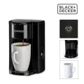 Black & Decker 330W One Cup Coffee Maker With Coffee Mug – DCM25-B5. 