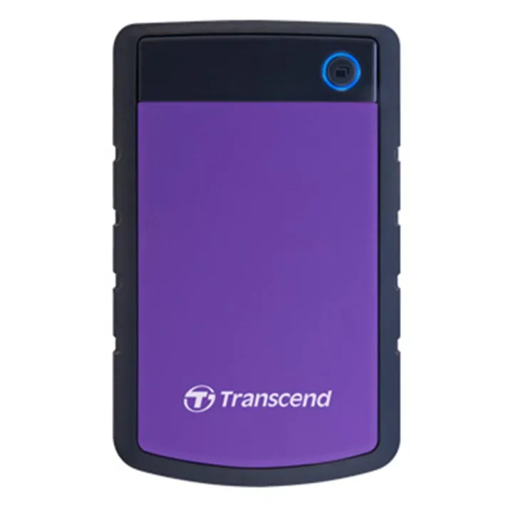 Transcend 1TB External hard disk portable USB3.1 Rugged - 3 years warranty
