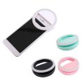 Cell Phone Selfie Ring Light for Phone, LED Circle Selfie Light Ring Rechargeable Portable for Phone Camera iPad Laptop Live Stream/Makeup/Video Photography. 