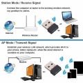 High speed Mini USB WiFi Wireless Adapter High speed Network Card 300Mbps 802.11 ngb for Windows 2000 / XP / Vista / WIN7 / 8 /10/11 /Linux / Mac OS PC Laptop USB WIFI antenna. 