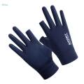 Spring Driving Sunscreen Gloves Sweat Proof Non Slip Breathable Fishing Gloves Touch Screen Thin Men and Women. 