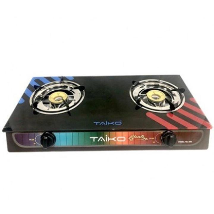 Taiko 2 Burner Glass Top Gas Cooker