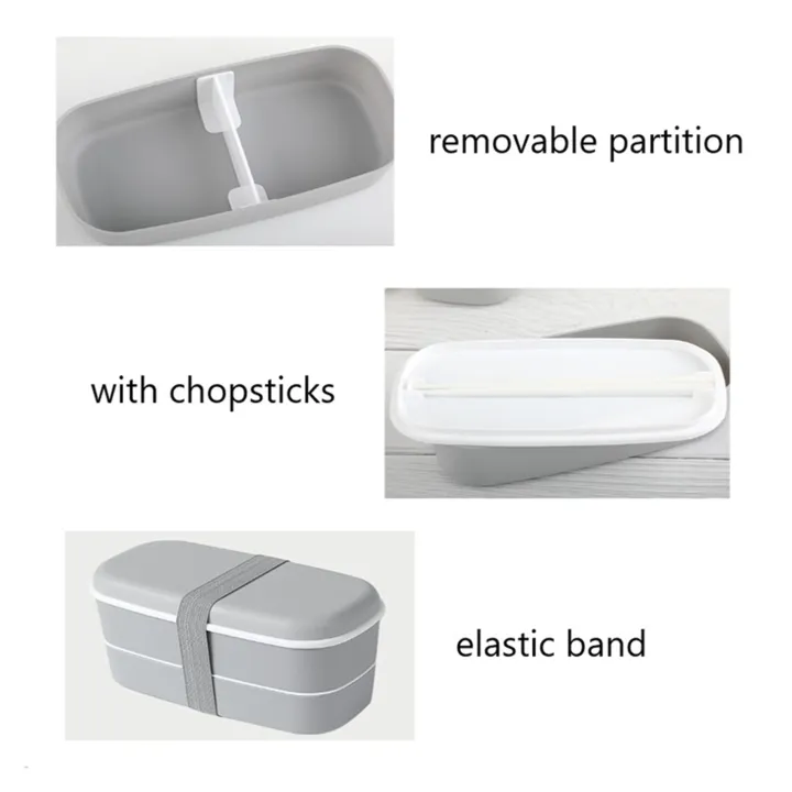 2set%20Microwavable%202%20Layer%20Lunch%20Box%20with%20Compartments%20Leakproof%20Bento%20Box%20Food%20Container%20Lunch%20Box%20Gray%20&%20Green%20-%20Image%207
