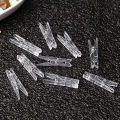50Pcs/Bag 2.5cm Mini Transparent Plastic Clips Spring Clothespins Pegs String Light Photos Paper Clips Craft Decorating Clamp. 