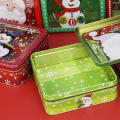 Festive Storage Solutions Holiday Organization Bins Christmas Storage Boxes Skylight Tin Plate Box Cookie Storage Containers. 