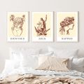 Ancient Greek Mythology Nine MusesPainting Classic Literature Art Canvas Posters And Prints Wall Pictures Feminist Room Decor. 