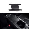 SRIWEN Armrest Box Protective Covers Carbon Fiber Car Central Armrest Decorative Modification for Honda Civic 10Th 2016 2017 2018 2019. 