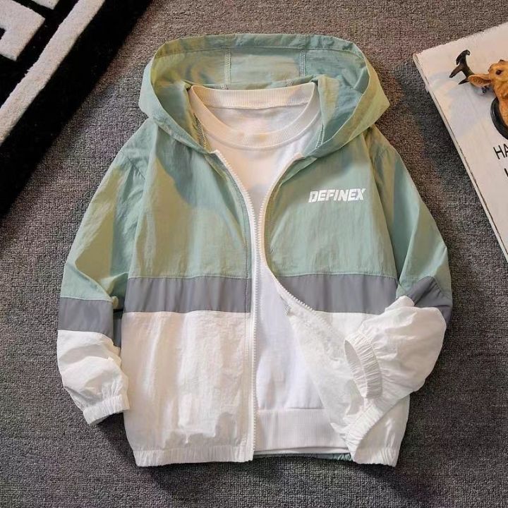Trendy Thin Boys' Coat Summer Sun-Protective Clothing Medium and