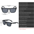 Sunglass Sunglasses Polarized Sunglasses Luxury shades Sunglasses Women Men Unisex Sunglasses Eyewear Fashion Sports Riding Sunglasses Classic Sport UV400 Protected Blue Black Blue Grey Multicolor Frame Mirror Blue Lens. 