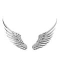【Miga Plaza】Xinmai Motor 3D Angel Hawk Wings Emblem Badge Decal Logo Sticker For Any Car. 