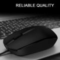 HP M10 USB Wired Mouse Laser mouse  Optical Mouse 3 Keys Optical Black 1.5m DPI 1000 Classic Gaming ABS Cable Ryzen Asus Republic of Gamers USB Mouse Multipurpose Mouse Universal Mouse Office Mouse Notebook Desktop Computer Laptop. 