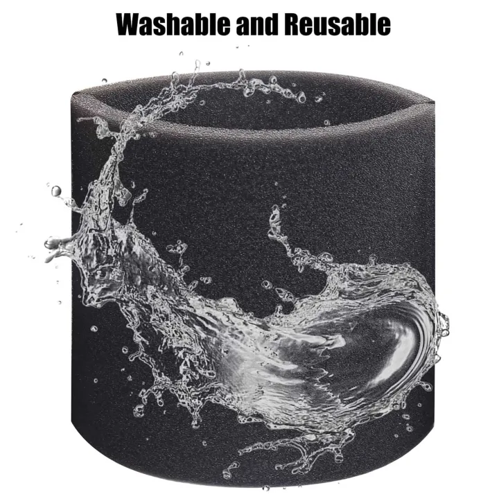 7%20Pack%20VF2001%20Foam%20Filter%20Type%20for%20Shop%20Vac%20Wet%20Dry%20Vacuums%205%20Gallon%20and%20Larger,for%20Vacmaster&Genie%20Shop%20Vacuum%20Cleaners%20-%20Image%205