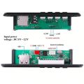 5V MP3 Module USB Car Audio Kit Bluetooth Receiver MP3 Player Decoder Board Color Screen FM Radio TF USB 3.5 mm AUX. 