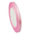 ribbon roll (25 yards/roll) 6mm Silver Edged Single Face Satin Ribbon Wholesale Gift Packing Christmas Decoration Manual DIY Ribbons FabricParty Games Crafts. 