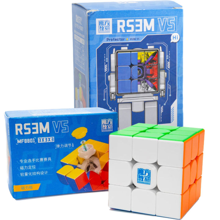 Moyu RS3M V5 Professional 3x3 Speed Rubik Cube Standard And Magnetic ...