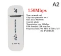 4G LTE Wireless USB Dongle Mobile Broadband 150Mbps Modem Stick Sim Card Wireless Router Standard USB Interface For Home Office. 