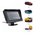HD Mini 4.3 Inch TFT Color Monitor For Reverse Camera. 