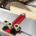 Extended Thin Jig Adjustable Professional Thin Table Saw Jig Guide Tool. 