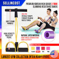SellinCost 2 Tube Premium Korean High Grade Sit Up Band 2 Tubes Leg Slimming Exercise Resistance Bands String Resistance Elastic Sit Up Pulling Rope Foot Pedal Training Set Gym Stretch Workout Korean Grade GP-02. 