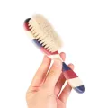 New Professional Barber Shaving Beard Brush Removal Neck Dusting Horse Hair Brushes Face Mustache Salon Cleaning Styling Tools. 