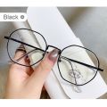 Art Retro Unisex Polygon Anti Blue Light Glasses Metal Frame Flat Ocular Fashion Comfortable Transparent Spectacle For Women Men. 