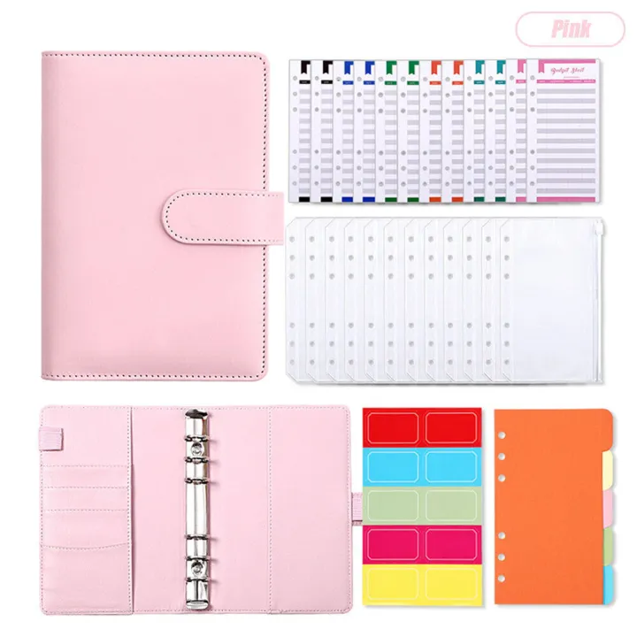 A6%20size%20Budget%20binder%20User-friendly%20Budget-friendly%20Compact%20design%20Money%20saving%20wallet%20material%20Multicolor%20options%20Notebook%20-%20Image%207