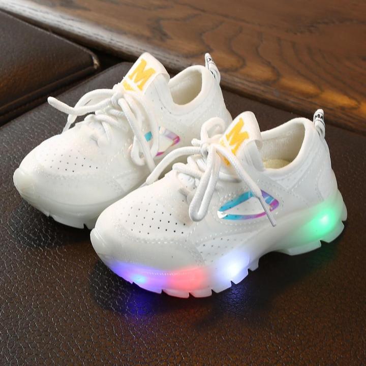 %E3%80%90ETOP%E3%80%91%20ChildrenBaby%20Girls%20Boys%20Breathable%20Mesh%20Led%20Luminous%20Sport%20Run%20Sneakers%20Shoes%20-%20Image%204