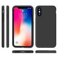 Silicone Case for iPhone X - Black. 