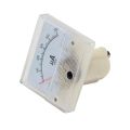 85C1-A DC 0 - 500UA Pointer DC Ammeter Analog Current Panel Ampere Meter for Pressure Regulator Distribution Boxes, Etc. 