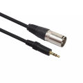 3.5mm Stereo Jack Plug to 3 Pin XLR Male Microphone Audio Cable Cord Adapter. 