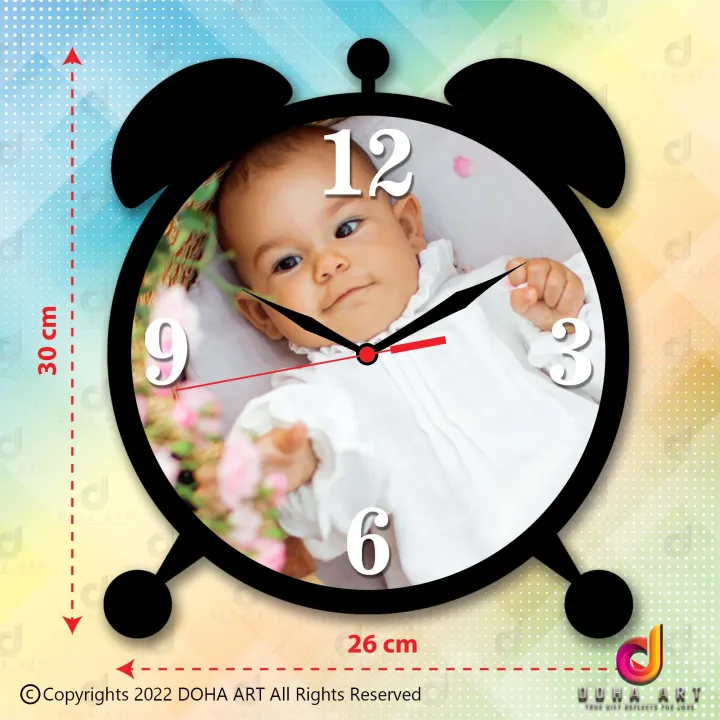 Customized%20Baby%20Photo%20Wall%20Clock,%20Birthday%20Gift%20ETC%20-%20Image%202