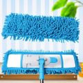 [Replacement Cloth For Chenille Flat Mop Head] [Household Dust Removal Cleaning And Reusable Microfiber Mop Replacement Head] [Microfiber Cleaning Pads]. 