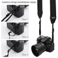 Tyfo Elastic Neoprene Camera Neck Strap For Pentax Fujifilm Olympus Panasonic Slr Dslr Mirrorless Cameras. 