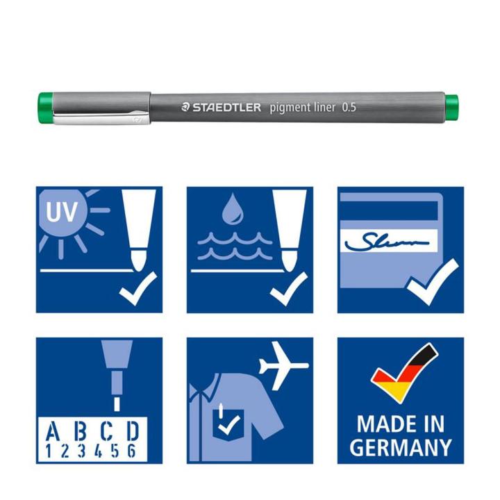 STAEDTLER® Pigment Liner 308 05 Fineliner 0.05 - Colour