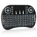 Mini Wireless Keyboard with Touchpad, 2.4Ghz Wireless Mini Handheld Remote Control Keyboard with Rechargeable Battery by Gecen Compatible with, Smart TV, HTPC, PS3,etc.. 