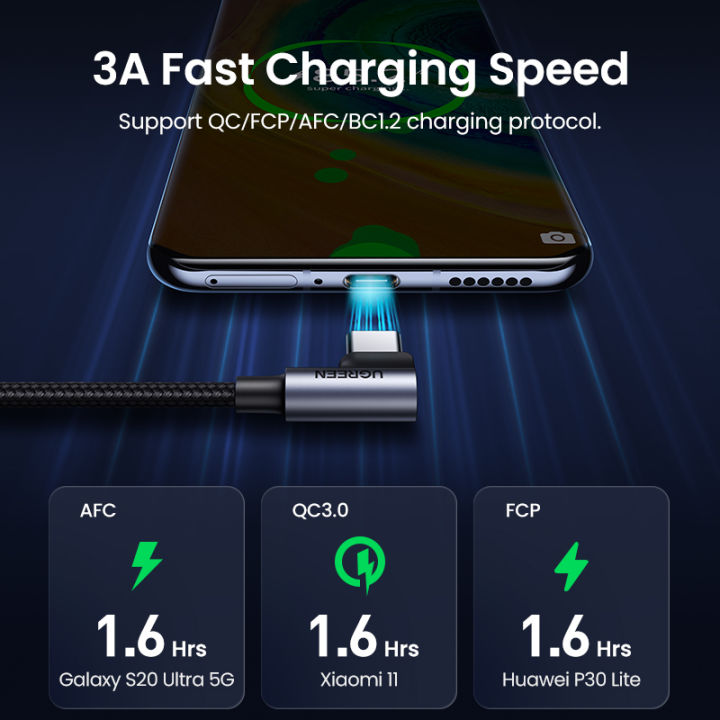 Ugreen%20nylon%20USB%20C%20cable%2090%20degree%20fast%20charger%20type%20C%20cable%20for%20Xiaomi%20Redmi%20Note%209sredmi%20Note%209s%20convenient%20for%20gaming%20PUBG%20cable%20for%20Xiaomi%20A1/a2mi%206/%20Mi%208/Pocophone%20F1/Redmi%20note%207/Huawei%20Nova%203/p9/Samsung%20Note%209/S8%20USB-C%20cord%20-%20Image%203