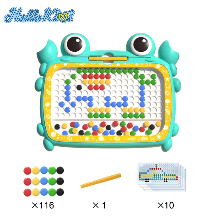 HelloKimi%20Kids%20Learning%20Toys%20Magnetic%20Drawing%20Board%20Doodle%20Board%20Kids%20Educational%20Toy%20Creative%20Parent-child%20Interactive%20Games%20Toy%20with%20Magnetic%20Pen%20and%20Learning%20Cards%20for%20Boys%20Girls%203%204%205%206%20Years%20Old%20-%20Image%203