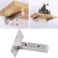 Shelf Support Strong Bearing T-Shape Wall Mounted Metal Shelf Bracket. 