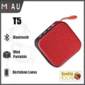 T5 Wireless Portable BT Speaker Sound Box Outdoor Bass Stereo FM Radio with TF Card Support / USB / BT / AUX. 