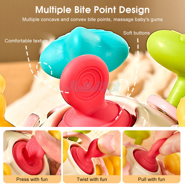 HelloKimi%20Baby%20Toy%20Early%20Childhood%20Education%20Baby%20Teether%20Manhattan%20Hand%20Ball%20Grip%20Training%20Ringing%20Bell%20Baby%20Rattle%20Manhattan%20Ball%20Newborn%20Baby%20Rattling%20Tooth%20Baby%20Toys%20Busy%20Toy%20Sensory%20Baby%20Teething%20Fun%20-%20Image%204