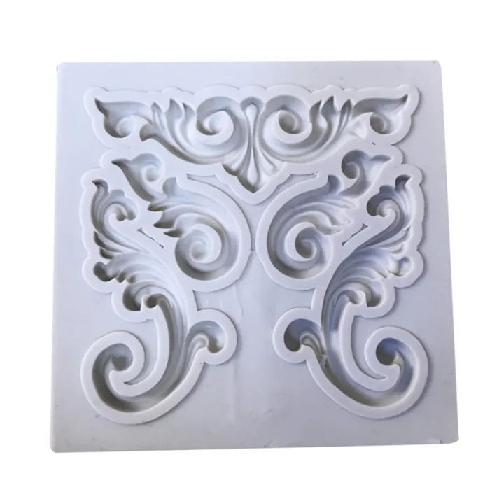 3D Embossment Silicone Mold Fondant Cake Chocolate Craft Decorating Baking Tool